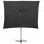 Cantilever parasol with ventilation-696372053