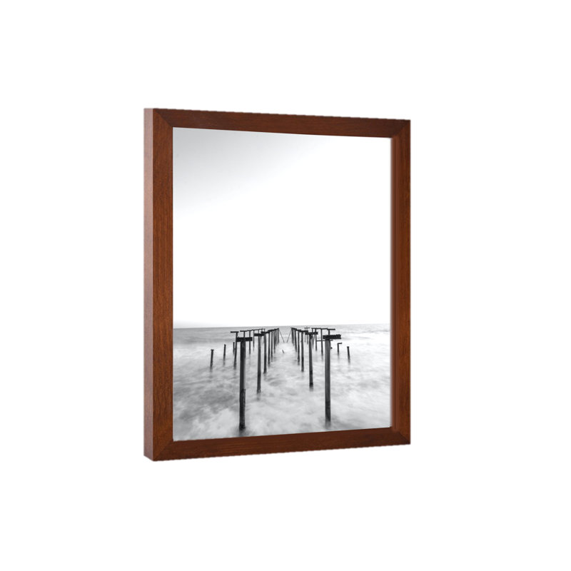 Cadre photo Barreneche, 17 po x 11 po, Brun