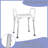 Shower Chair Seat For Senior Up To 500Lb Capacity With Padded Armrests For Bathtub Slip Resistant Shower Seat