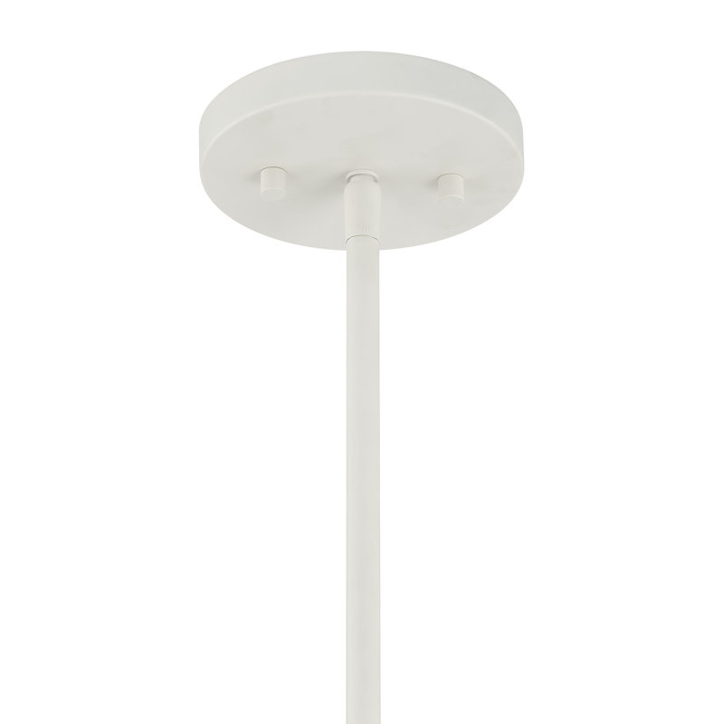 Lunara 6-Light Chandelier in Cotton by Breegan Jane
