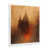 Cadre simple blanc, bois massif