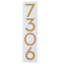 Floating Modern 3" Number Vertical Address Plaque (4 Digits)-435911280-435907216-435911200