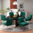 Baudel Velvet Upholstered Side Chair-102880124