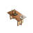 70.87"Simple and modern rectangular solid wood dining table-1082878866