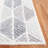 Reaksmey Hand Tufted Wool Viscose Cotton with Latex Geometric Rug in Gray/Ivory-1509758365