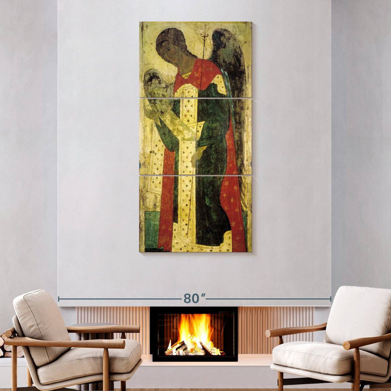 Archangel Gabriel, 75" H x 36" W