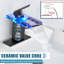 Single-Hole Single-handle Bathroom Faucet with Drain Assembly