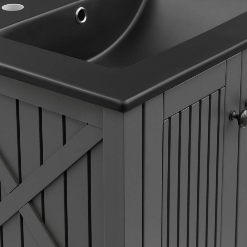 Modway Steam 24" Bathroom Vanity, Gray
