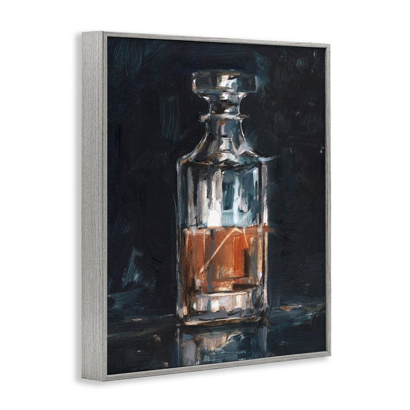 Bar Bar Whiskey Decanter Art par Ethan Harper, Estampe numérique Farmhouse, H 30 po x l 24 po