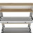 Shoe Rack Dublin, One Open Shelf, Two Extendable Cabinets