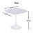 5 Pieces Dining Set (White)