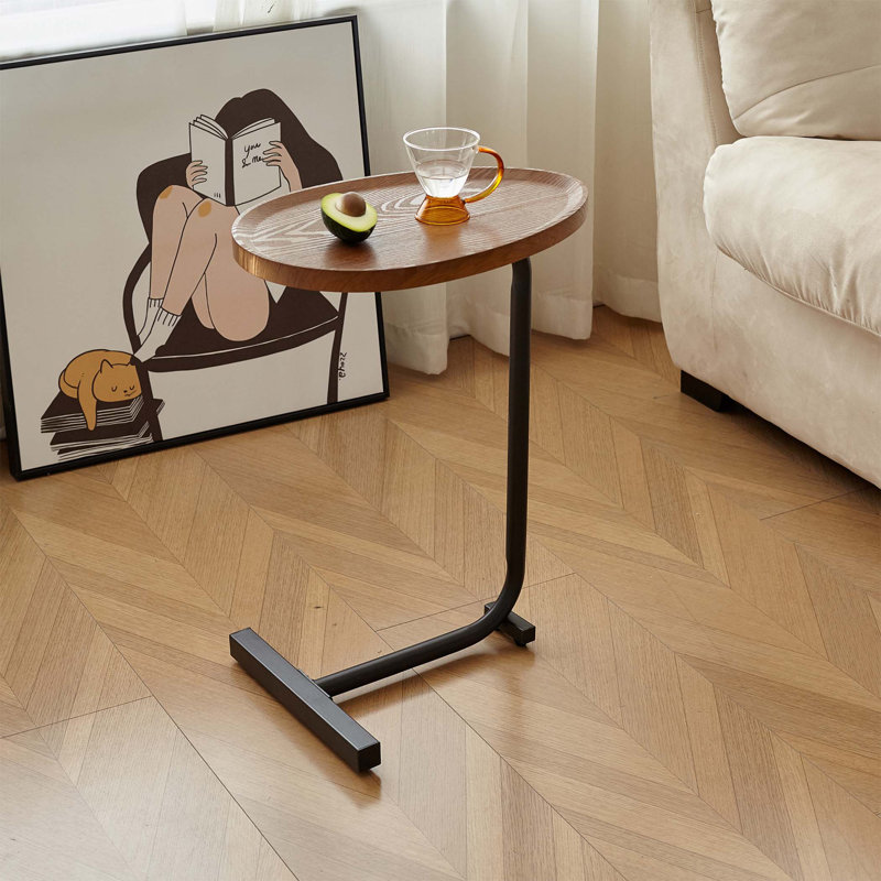 C-shaped Side Table