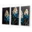 «Blue Bonnets Meadow Dreams I - Blue Bonnets», ensemble de reproduction d'art mural-1340682580-1340682583