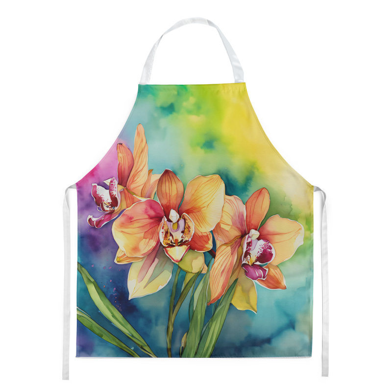 Floral Bib Apron