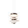 Cairn 1 - Light Single Geometric LED Pendant