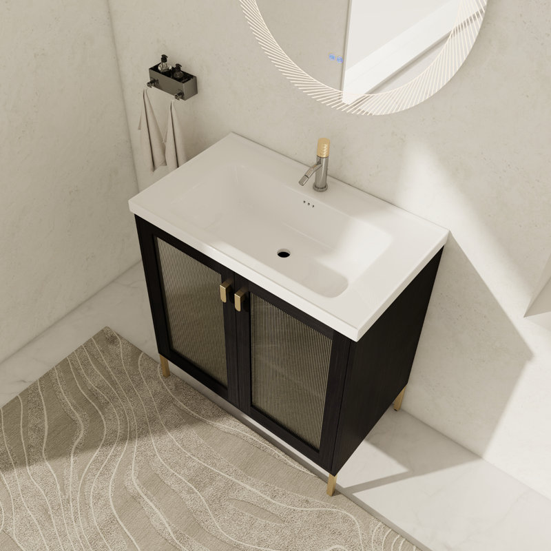 Ensemble de meuble-lavabo simple 31,93 po Oshiro