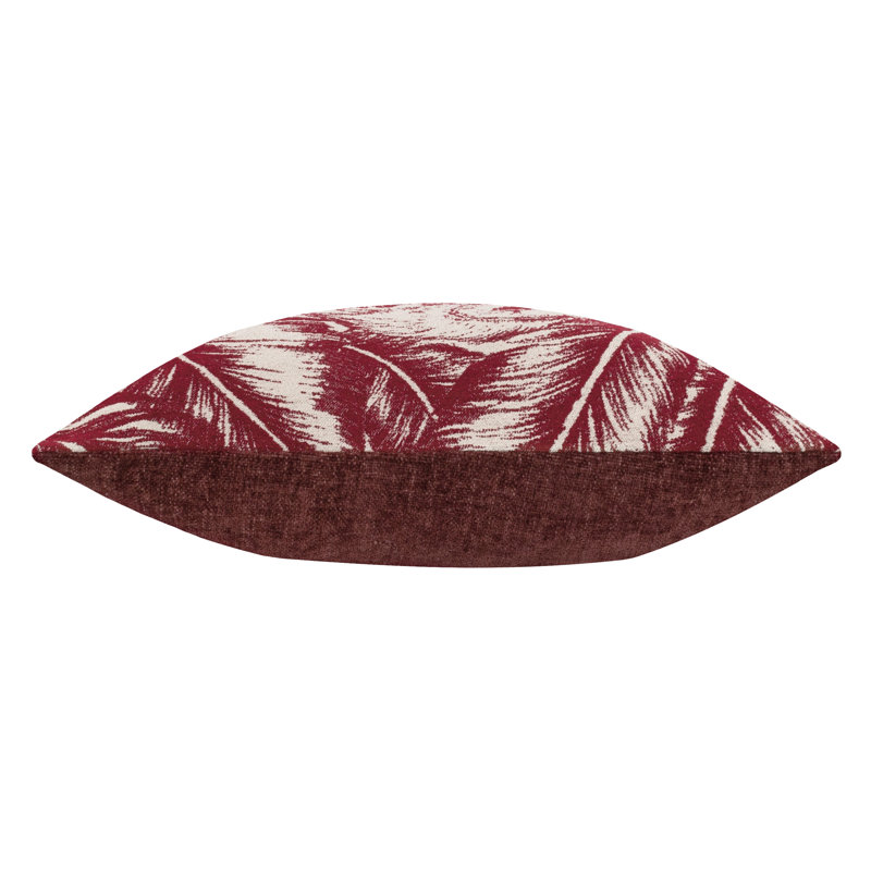 Aynor Abstract Square Cushion, Red