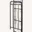 Tonnelle en métal avec barrière L 42,5 po x P 17,75 po