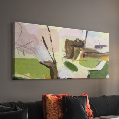 Sunlit Riverbed II- Gallery Wrapped Canvas -Ready to Hang