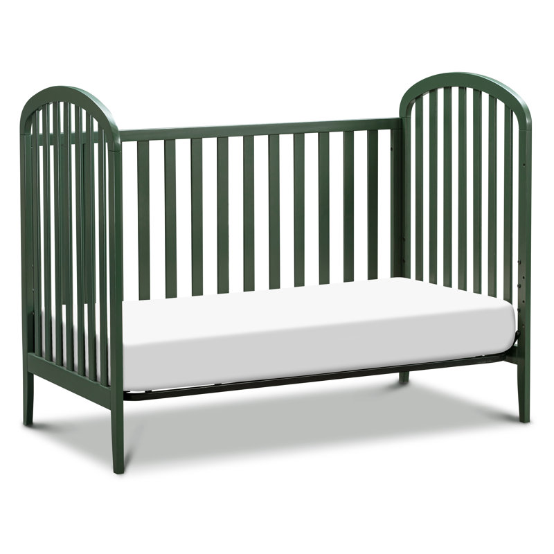Lit de bébé convertible Beau-en-1 Beau, Vert forêt