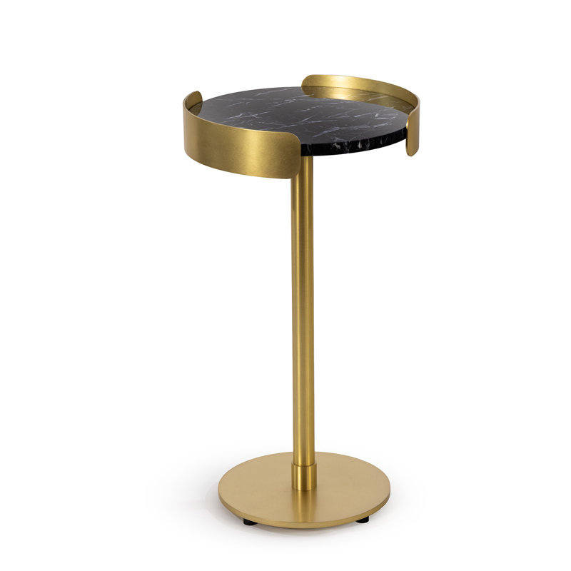 Pedros Round Drink Table (Black)