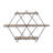 Alveston 3 Piece Tiered Shelf with Hooks