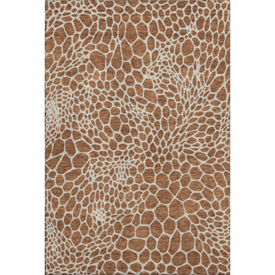 Premium Machine Washable Prisco Paprika Rug