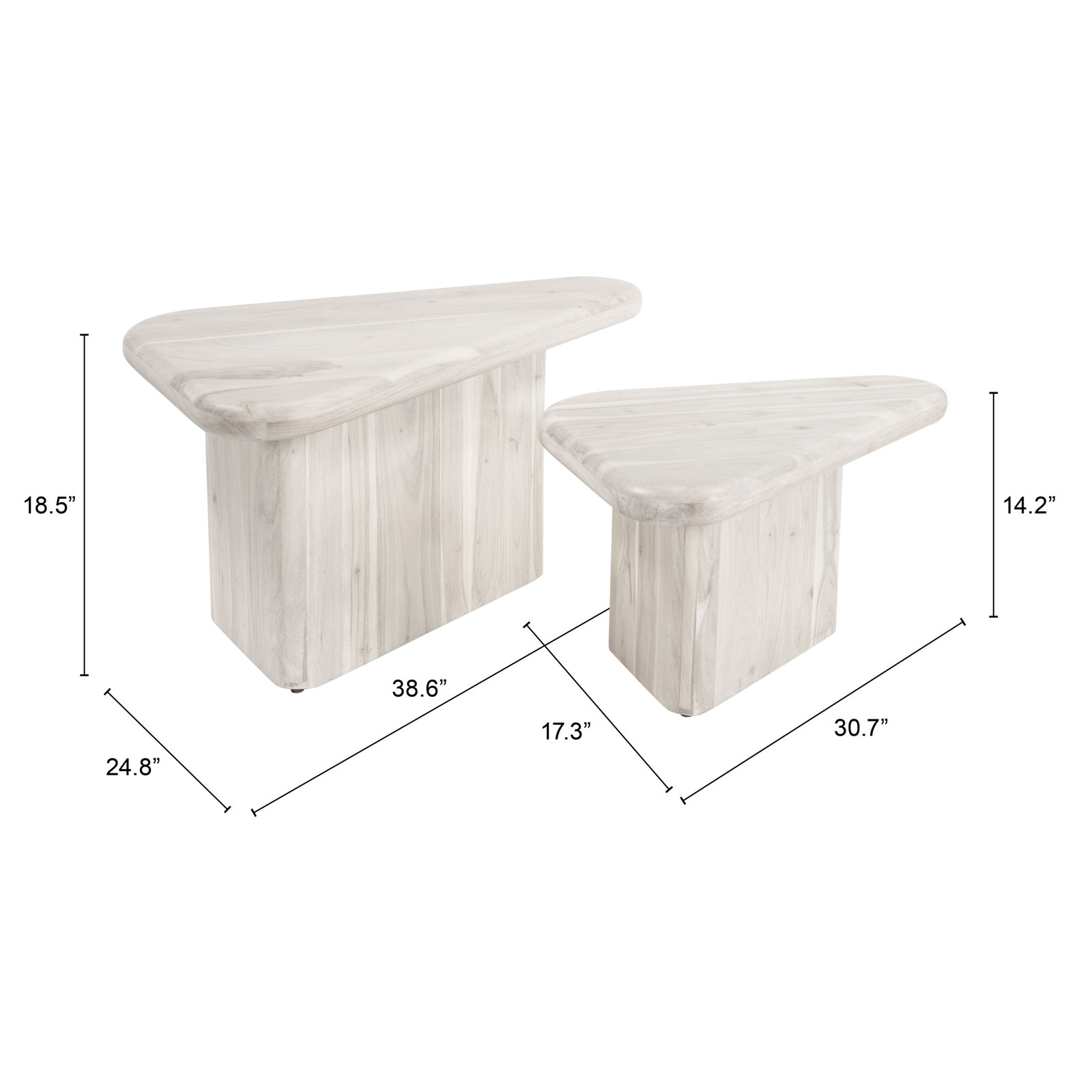 Jasper 2-Piece Living Room Table Set