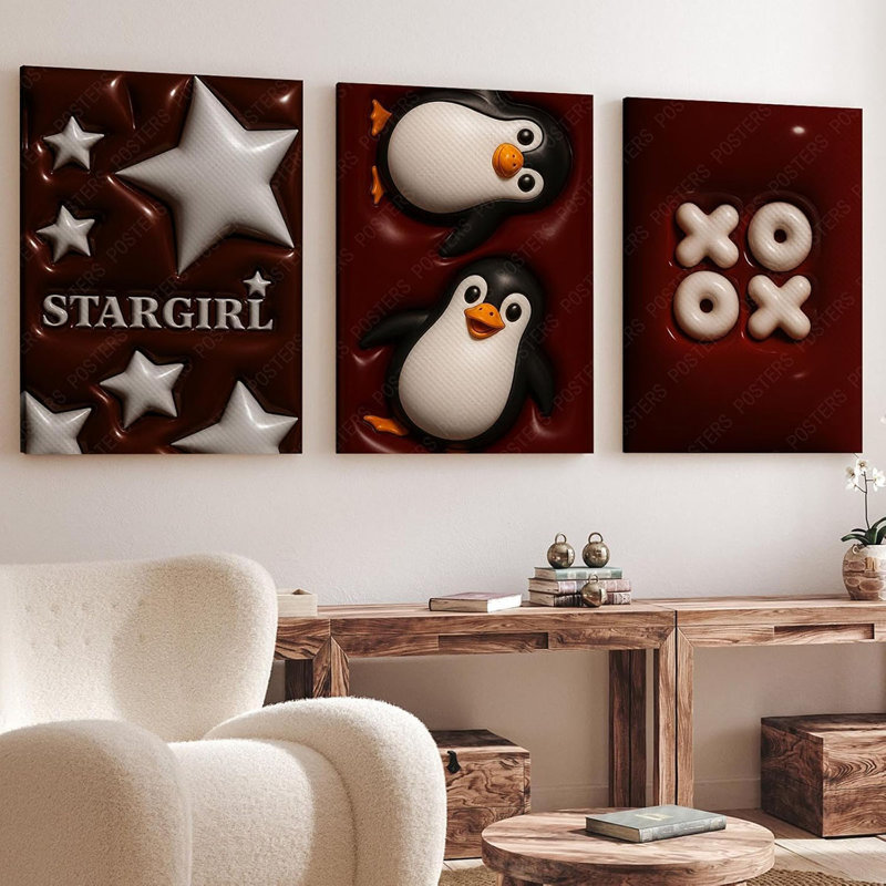 3 Piece Wrapped Canvas Print