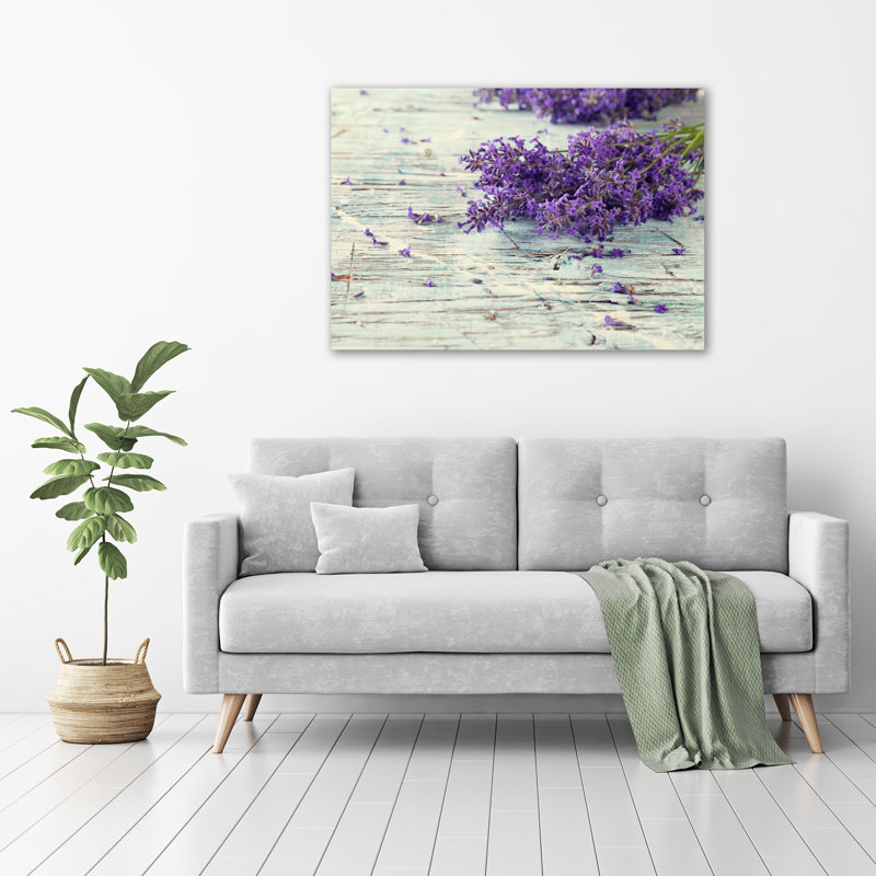 Lavender - Wrapped Canvas Print, 70cm H x 100cm W, Wrapped Canvas