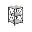 Table de bout contemporaine à 3 niveaux avec rangement-262045371