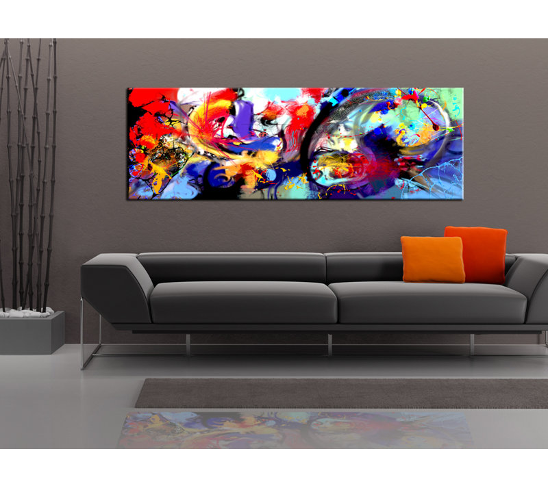 No Frame Print on Canvas, 150cm H x 50cm W