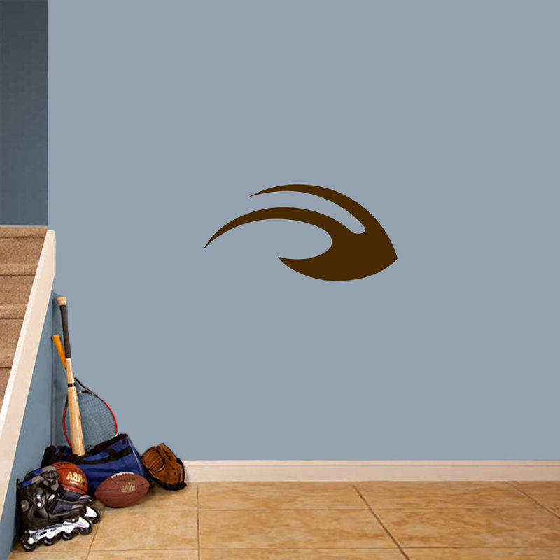 Abstract Wall Decal, Chocolate Brown