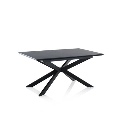 Loiselle Extendable Metal Base Dining Table