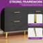 100cm W 6 - Drawer Chest of Drawers，Modern Tallboy Chest-1534456466