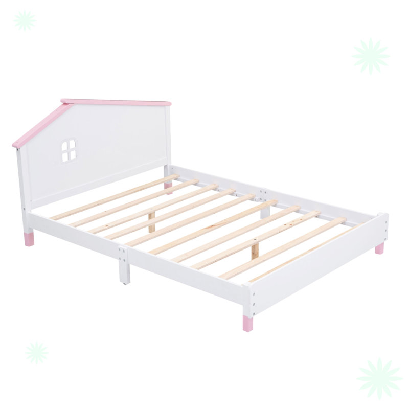 Ensemble de chambre à coucher avec lit plateforme 3 pièces Harmonia