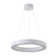 1-Light LED Ring Halo Pendant With Acrylic Diffuser