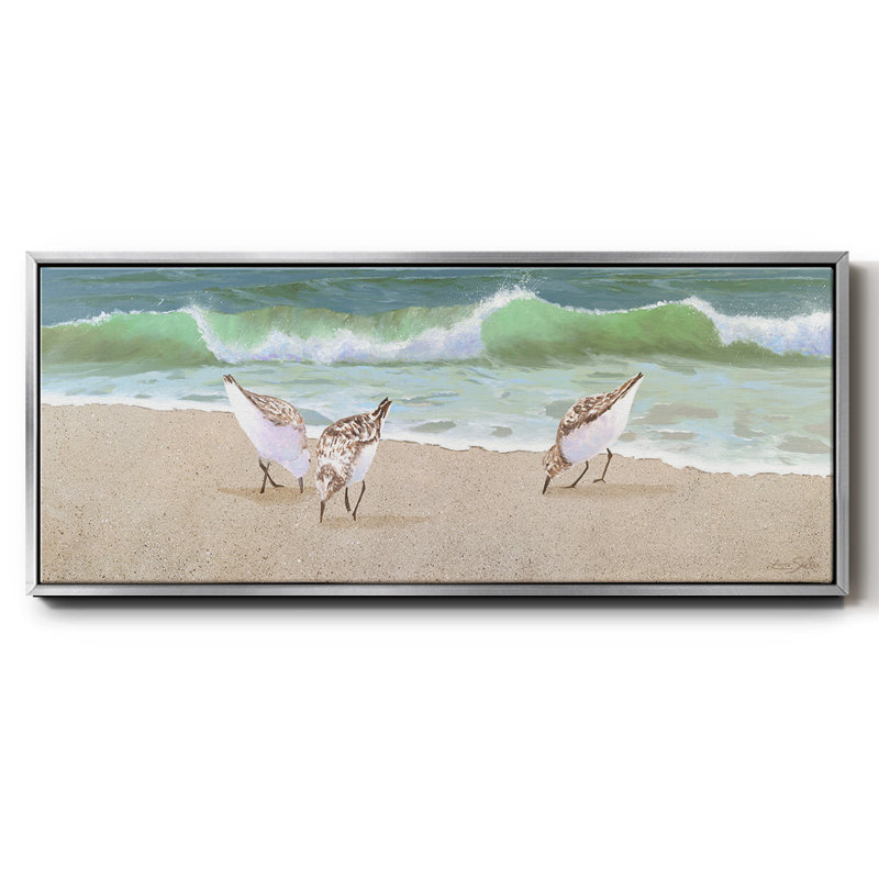 Beach Buddies- Framed Canvas