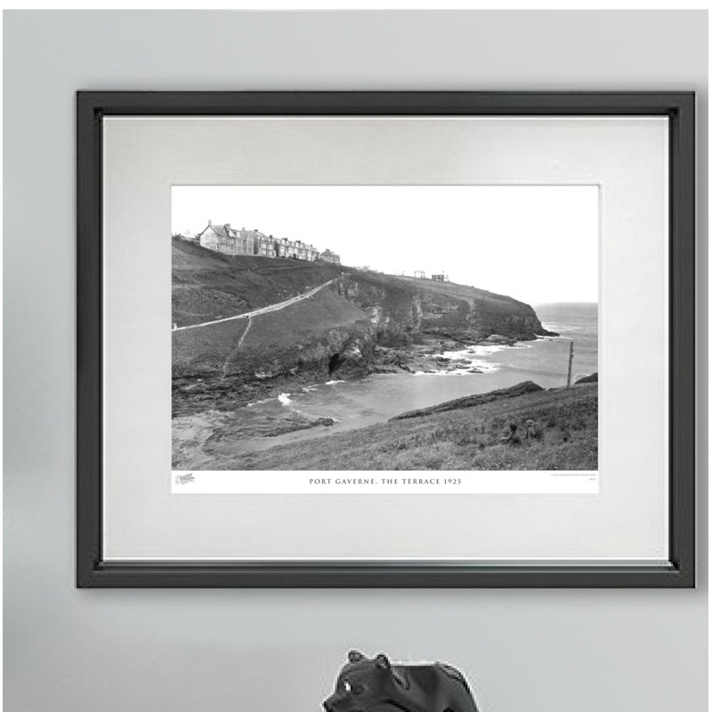 Port Gaverne, The Terrace 1925 - Single Picture Frame Print, 40cm H x 50cm W x 2.3cm D