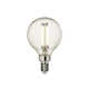 Visual Comfort & Co. LED G16-1/2 shape 4W 2700K Soft White E12 Candelabra base Clear Edison Style light bulb