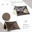 Tente de camping Outsunny 2-3 personnes Pop Up