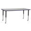 Table rectangulaire d'activités effaçables à sec avec pieds réglables-765072855-791962594-791962606