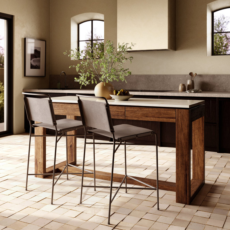 Chaucer 72" Marble Counter Height Dining Table