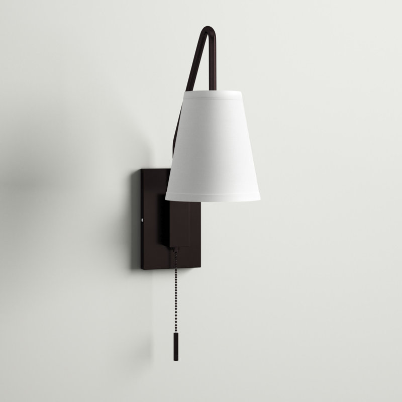 Bailee 1-Light Dimmable Wall Sconces, English Bronze