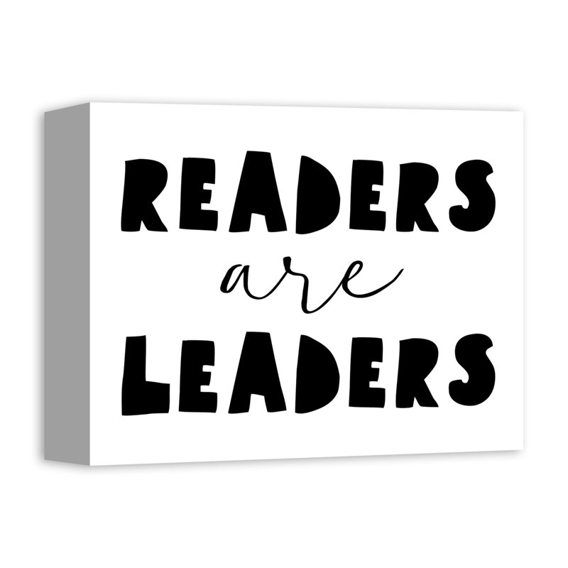 « readers is », art sur toile Maillet, H 8 po x l 10 po x P 1,25 po, Toile tendue