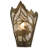Rustic Lodge Flush Mounted Sconce