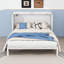 Lit escamotable double avec ports USB, tiroirs de rangement et lattes-1239075988