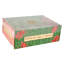 Holly Leaf Ball Ornament - 4 Inches Set Of 6