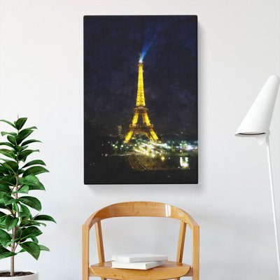 Eiffel Tower Vol.4 - Wrapped Canvas Print