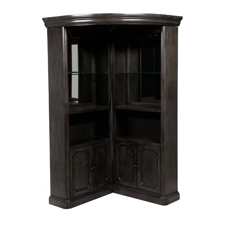 Rinnes 42'' Solid Wood Bar Cabinet